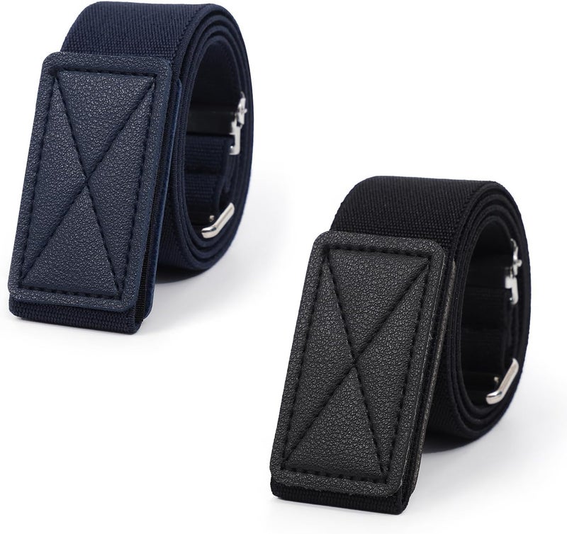 WELROG Kids Belts for Boys - Velcro Buckle Toddler Belt Elastic Adjustable Belt for Boys Girls - Image 1